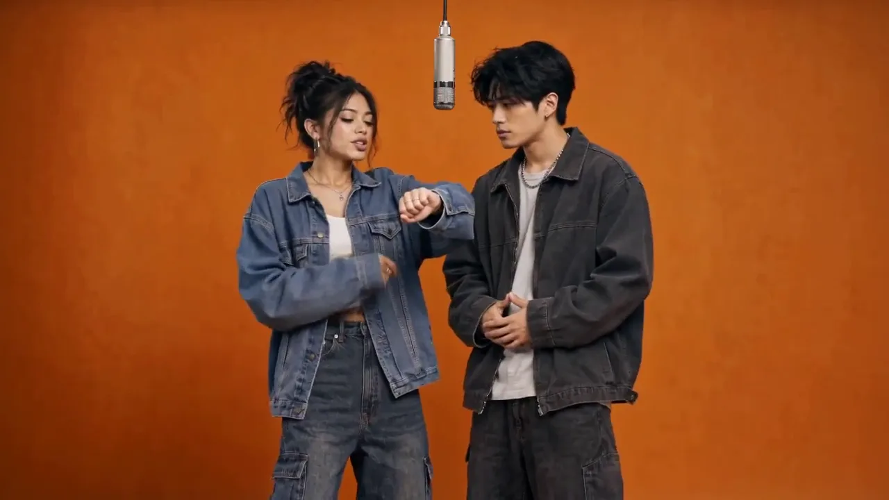Orange Retro Duo